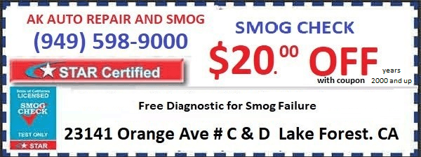 smog check coupon 20 dollars off