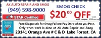 ak auto auto repair and smog