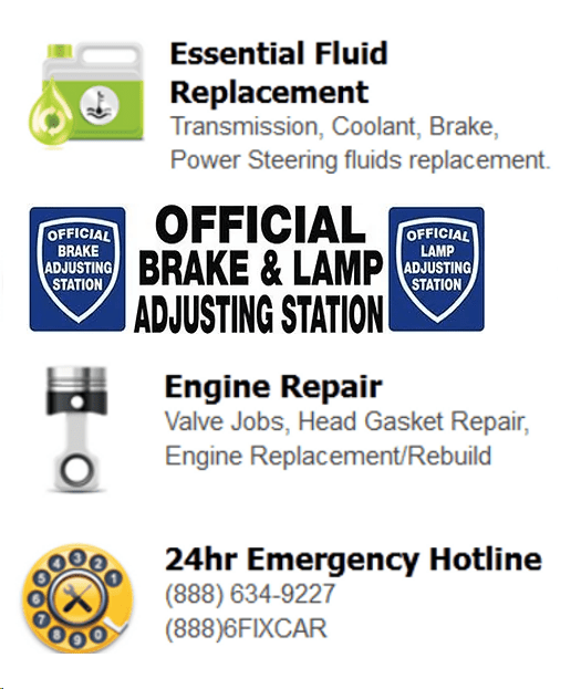 ak auto repair list of services